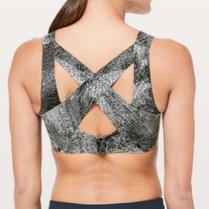 Lululemon Enlite high impact sports bra 34DD grey